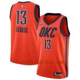 Oklahoma City Thunder Trikot Paul George 13 2018-19 Nike Orange Swingman - Herren